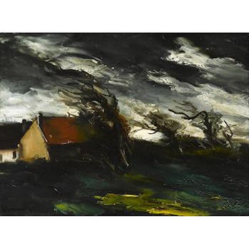 Coup de vent à Tourilliere by Maurice de Vlaminck