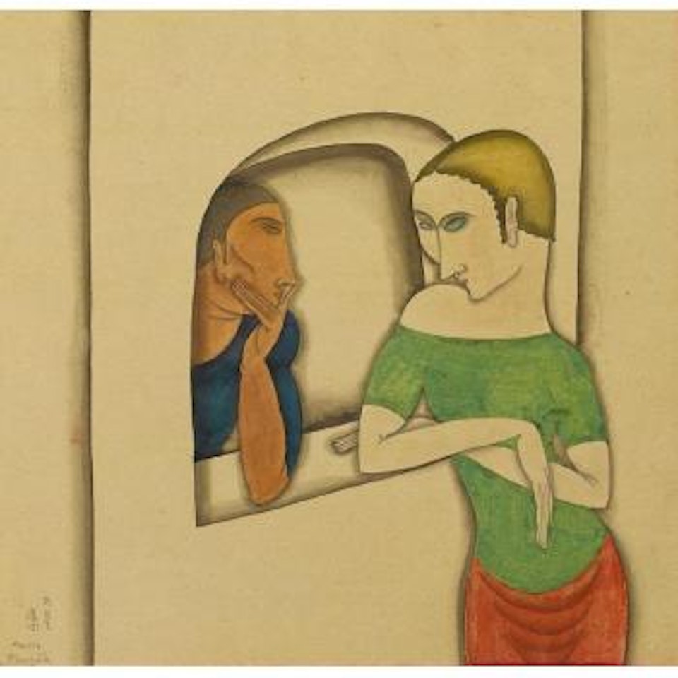Confidences by Leonard Tsuguharu Foujita