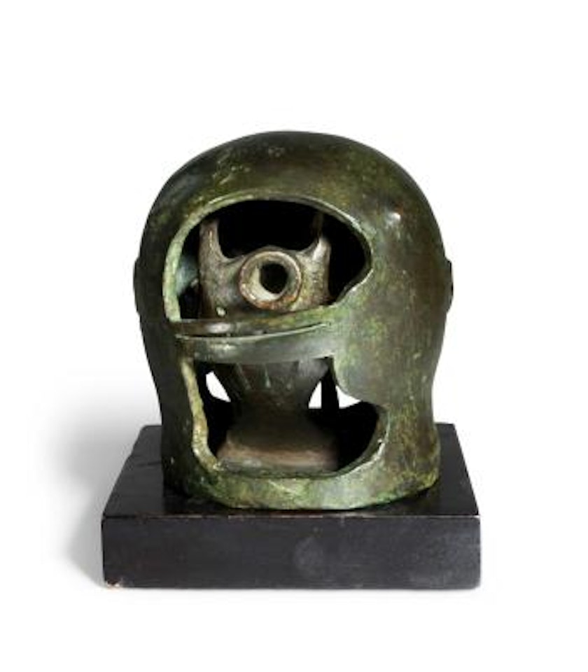 Small Helmet Head by Henry Moore