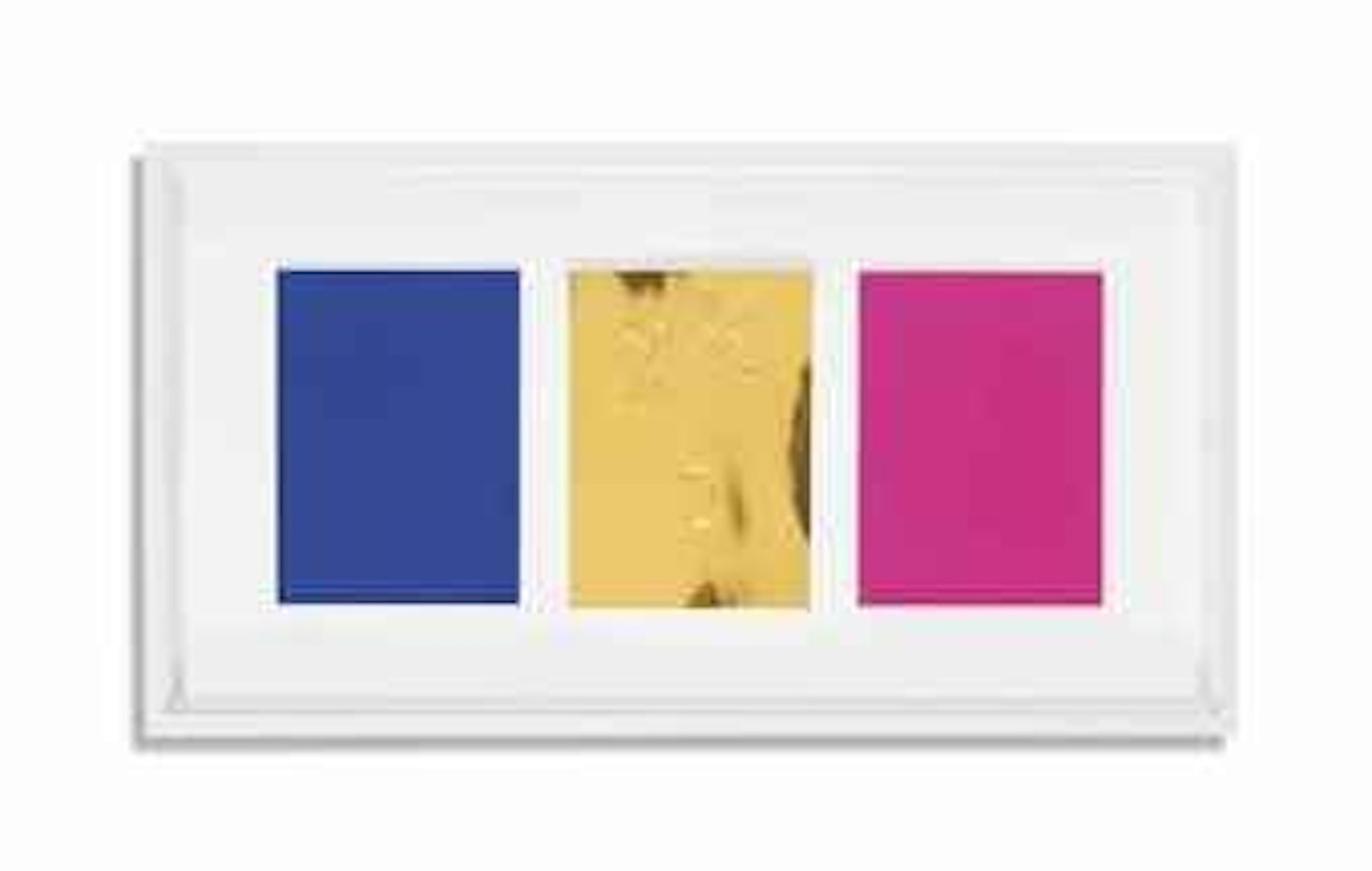 Monochrome und Feuer by Yves Klein