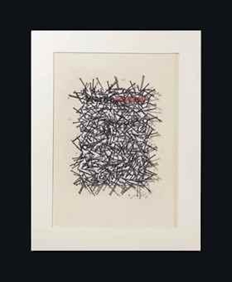 Untitled (Werbeforum) by Günther Uecker