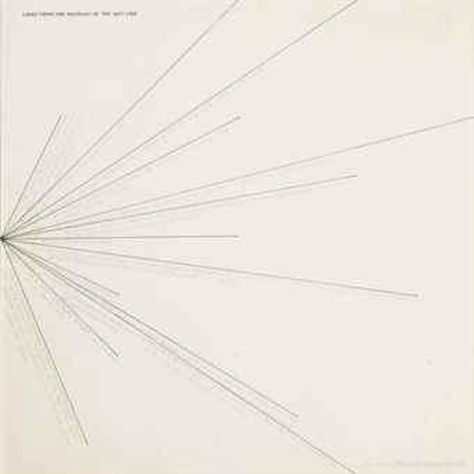 Lines from the Midpoint of the Left Side by Sol LeWitt