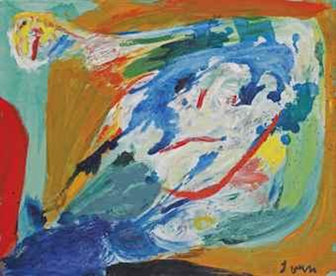 The Innocent Stone-Thrower by Asger Jorn
