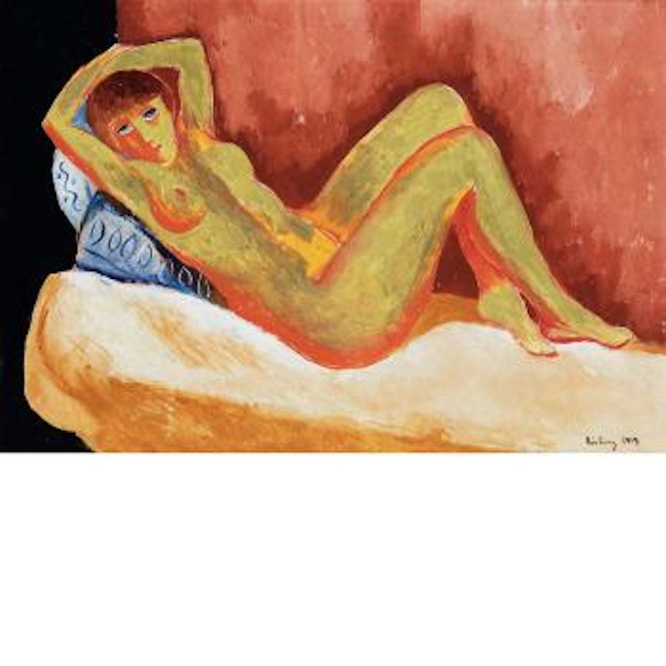 Nu Allonge by Moïse Kisling