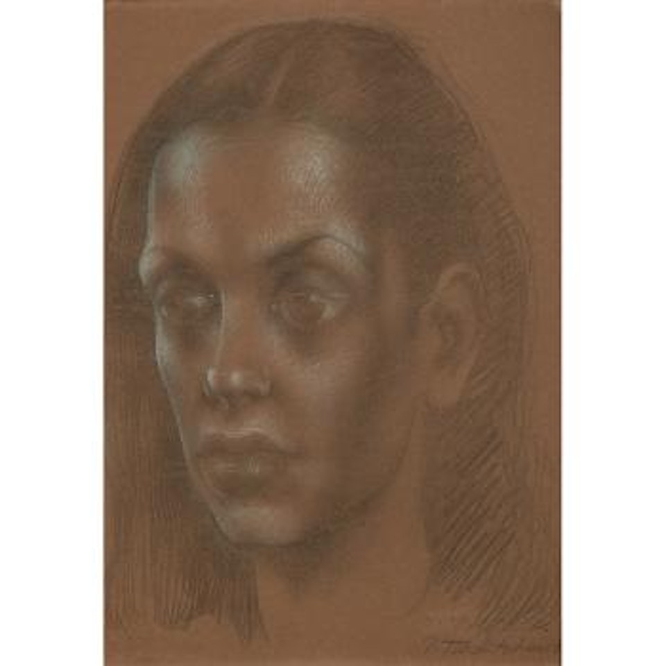 Portrait of Bachoo Dinshaw by Pavel Tchelitchew