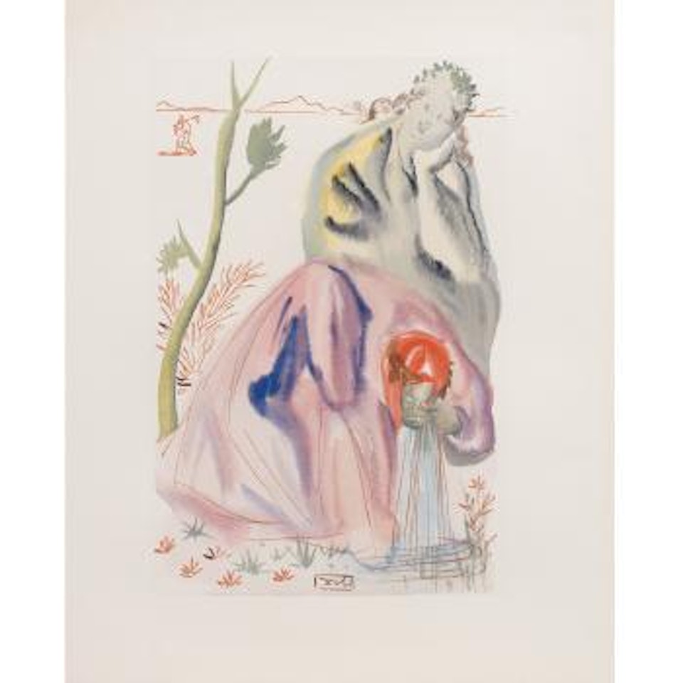 Purgatorio 21 - The Golden Age, De La Carpeta La Divina Comedia, 1963 by Salvador Dali