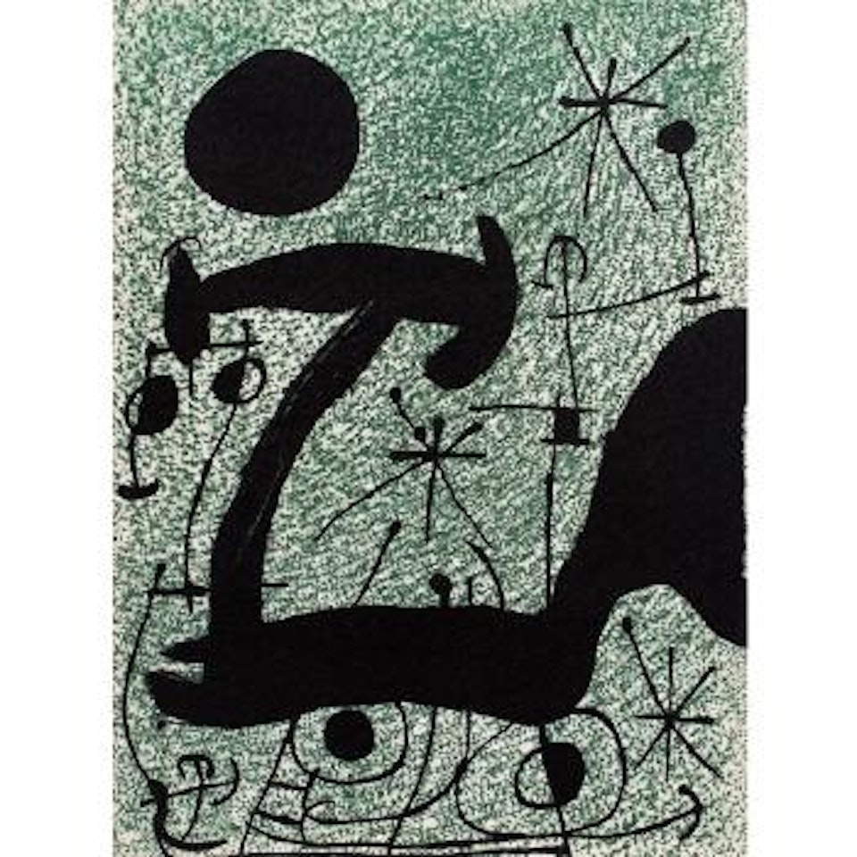 L'oiseau Solaire, L'oiseau Lunaire, Etincelles by Joan Miró