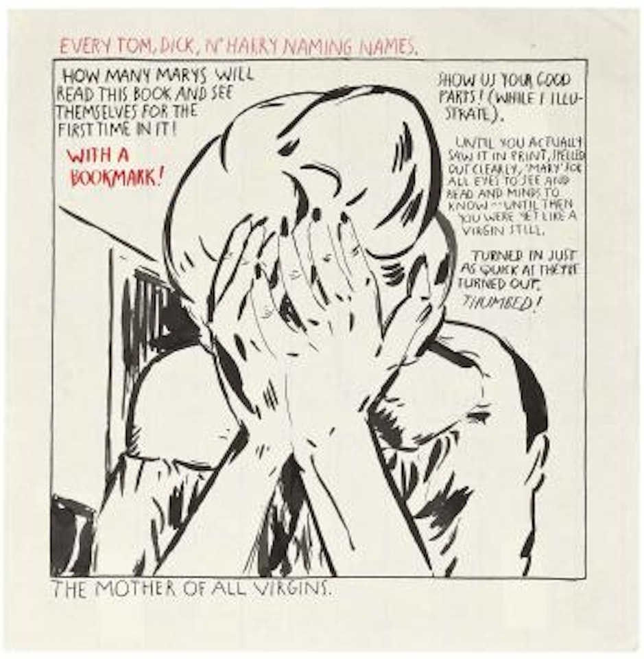 Untitled (Every Tom, Dick…) by Raymond Pettibon