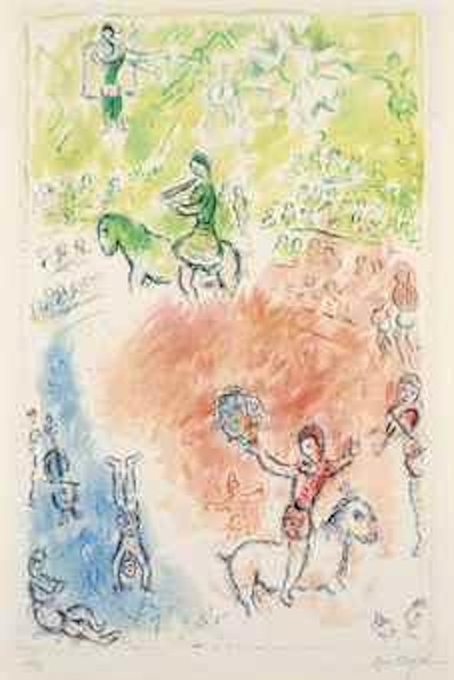 La Parade by Marc Chagall