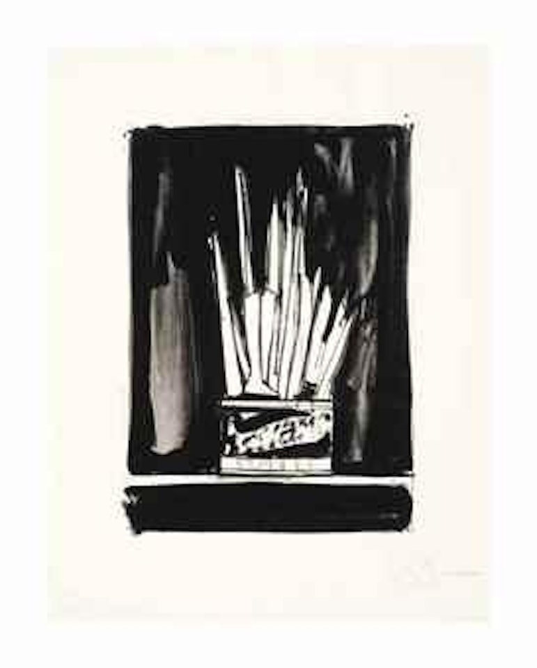 Savarin 2 (Wash and Line) by Jasper Johns