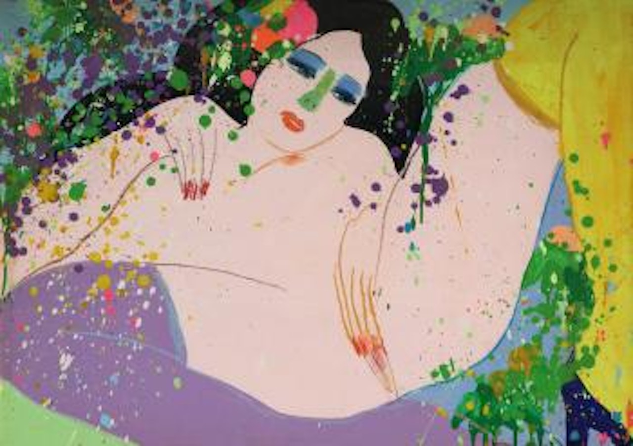 Love me by Walasse Ting