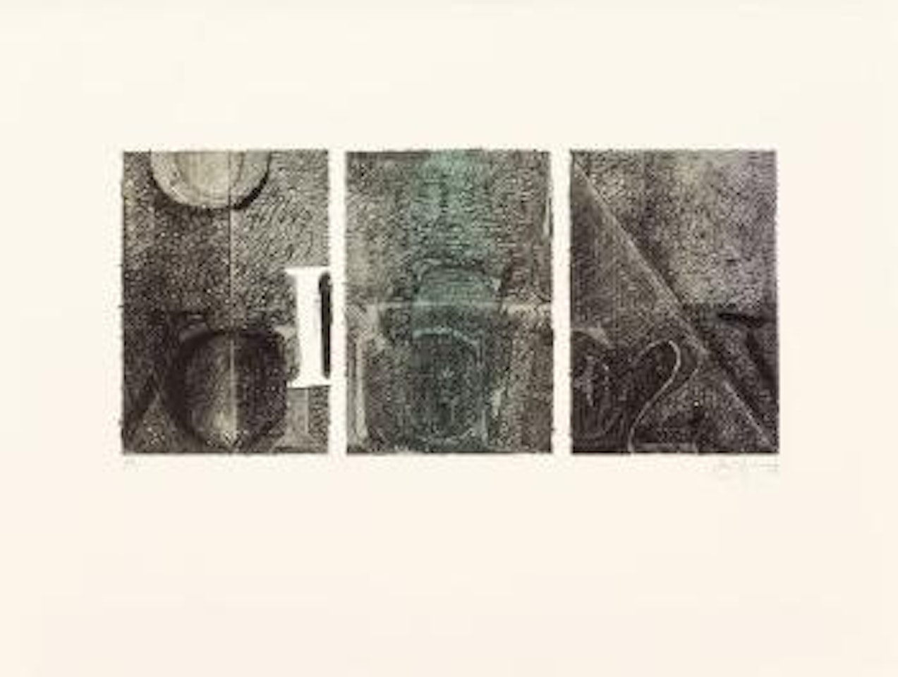 Voice 2 (ULAE 231) by Jasper Johns