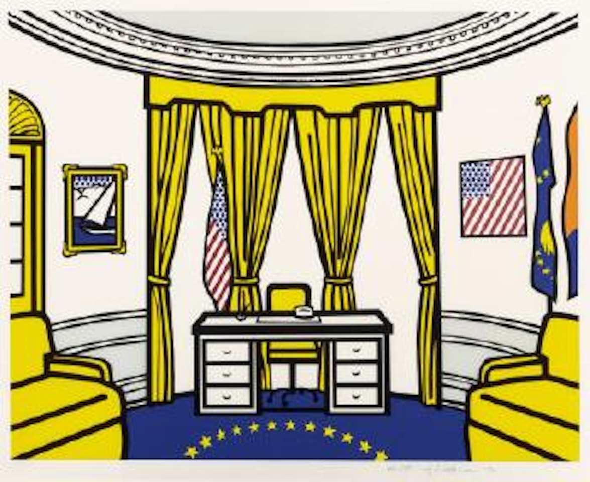 The Oval Office by Roy Lichtenstein