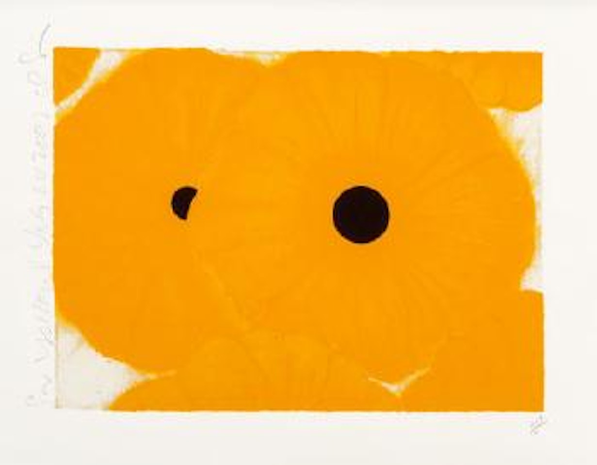 Six Yellows, July 24 by Donald Sultan