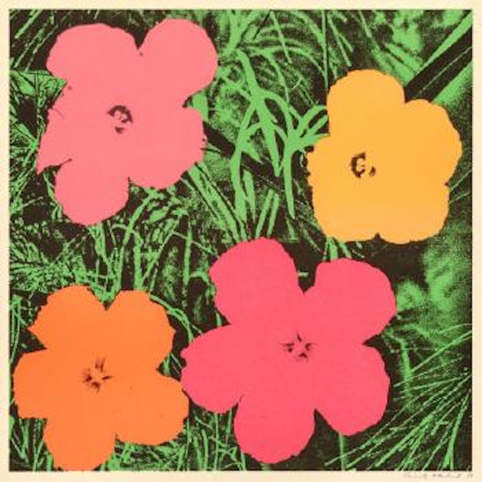 Flowers by Andy Warhol