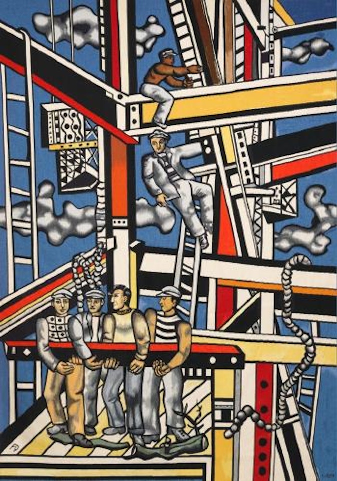 Les Constructeurs by Fernand Leger