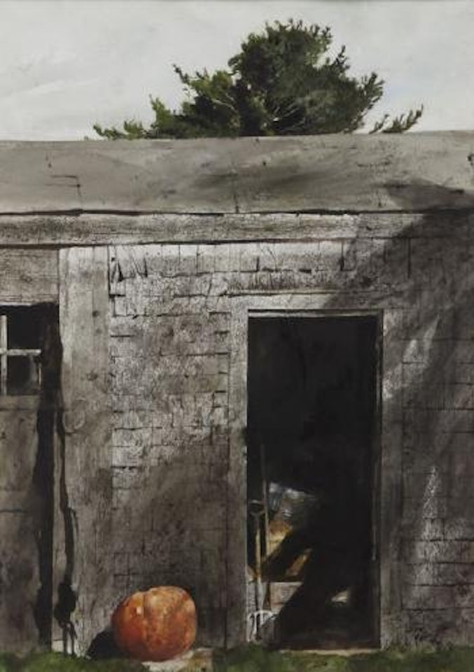 Maine door by Andrew Wyeth