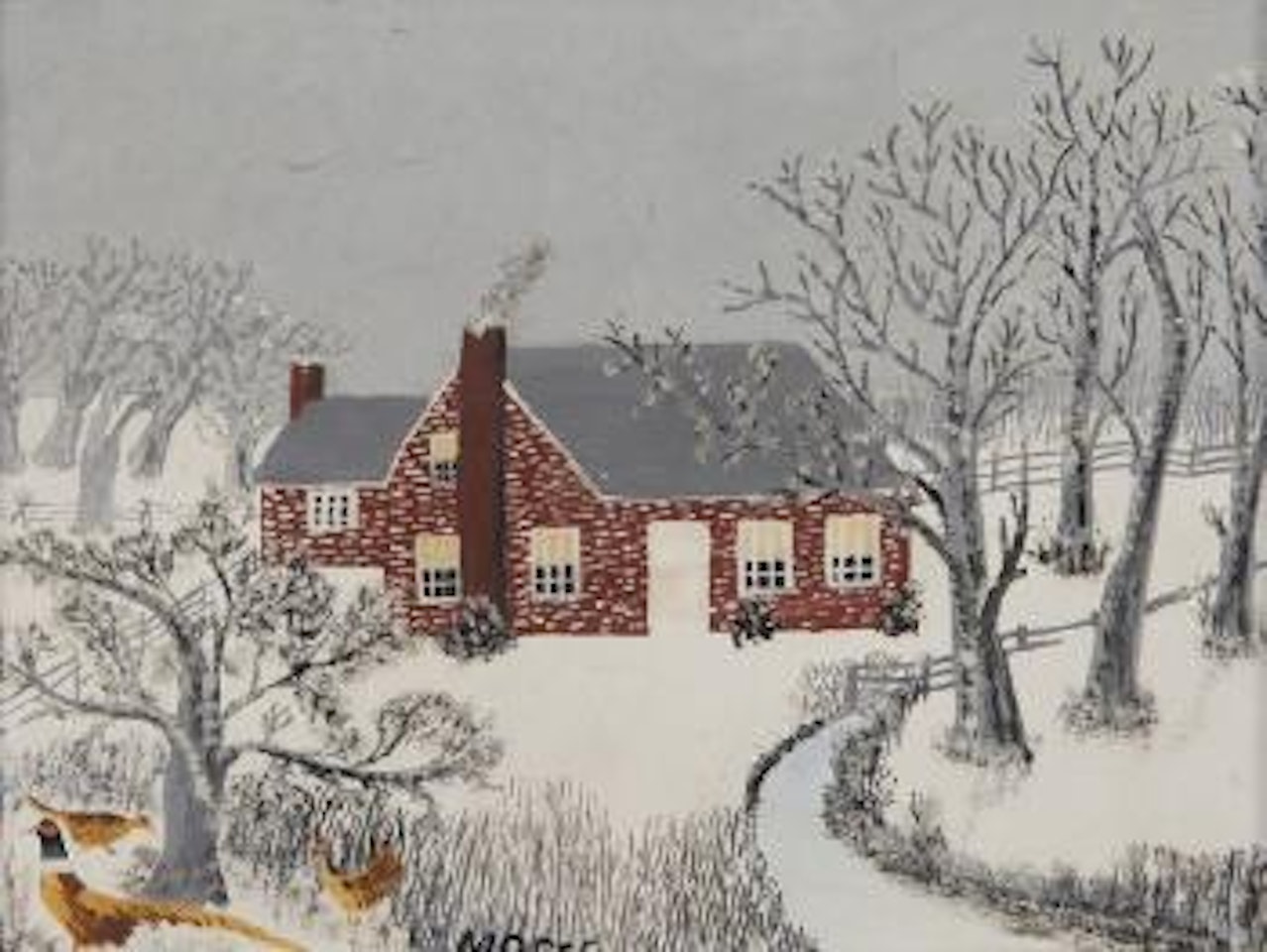 Home by Grandma Moses