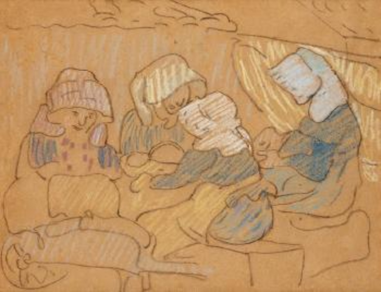 Ecaillères à Arcachon by Louis Valtat