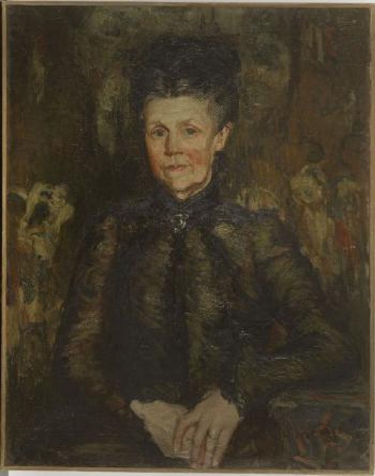 Portrait de la mère de l'artiste by Othon Friesz