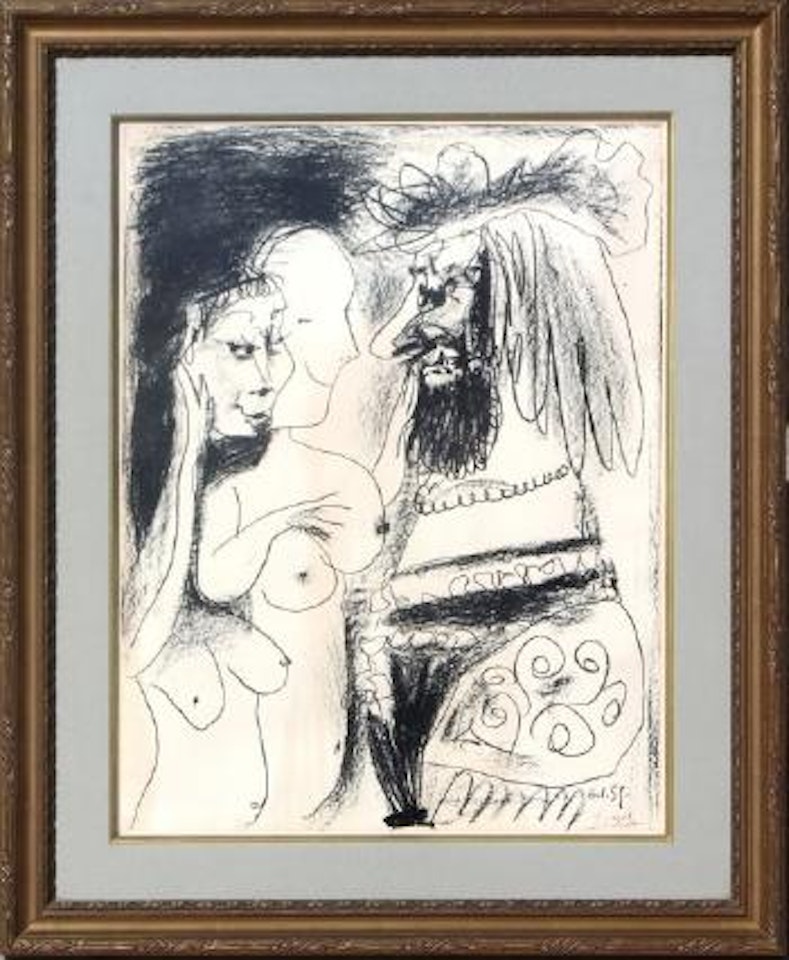 Le vieux roi by Pablo Picasso