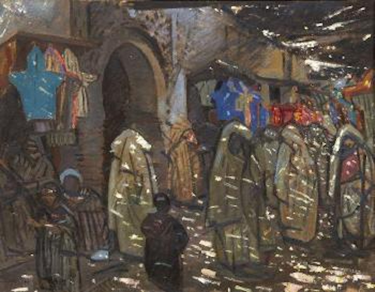Le Souk des Djellabahs, Marrakech by Jacques Majorelle