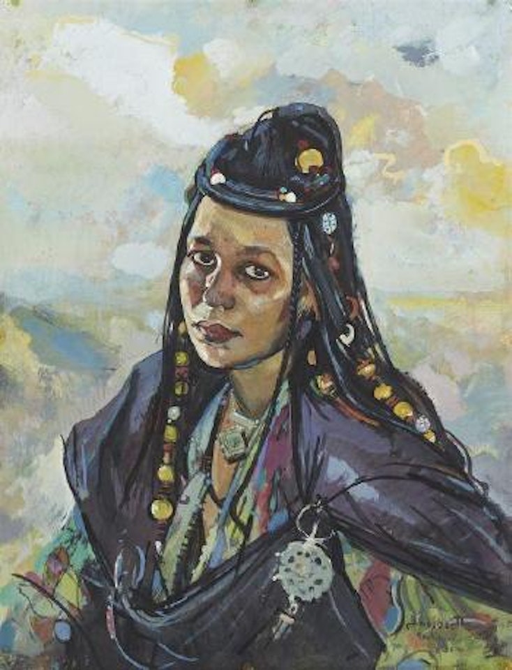 Jeune Femme de Goulimine by Jacques Majorelle