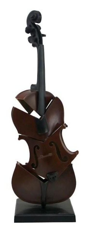 Violon coupé II, hommage à Picasso by Arman