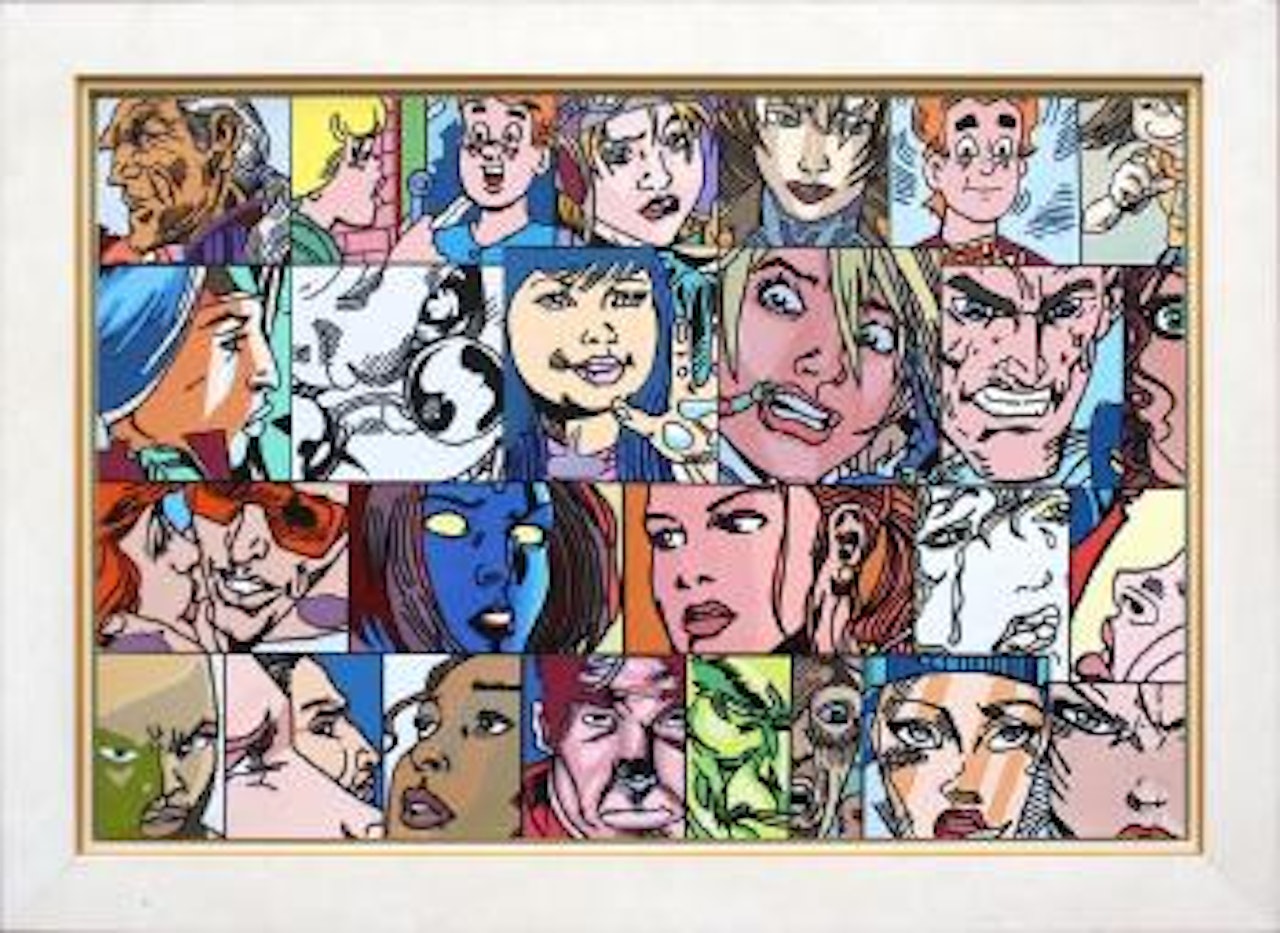 Visages by Erro