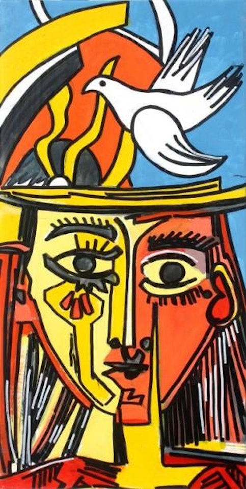 Hommage à Picasso by Erro