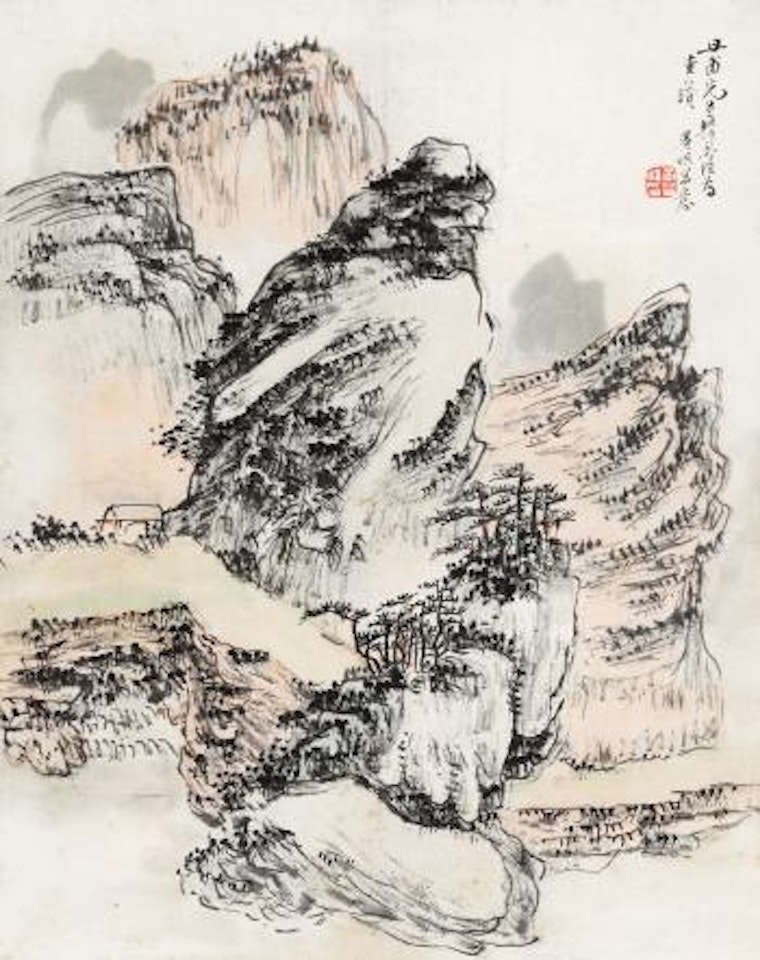 Landscape by Huang Binhong