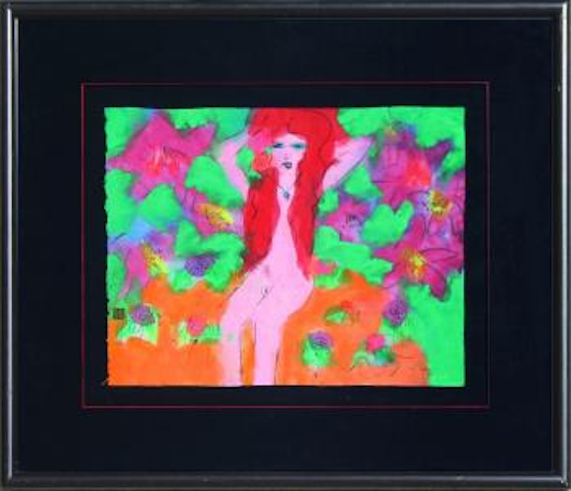 Nu au jardin by Walasse Ting