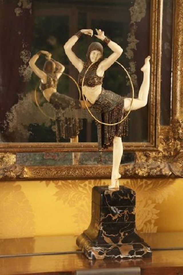Hoop Dancer by Demetre Chiparus
