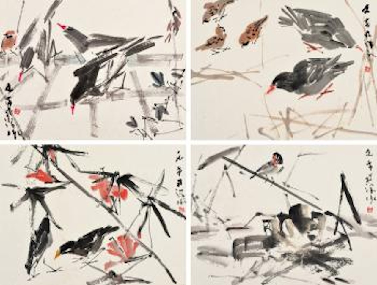 Birds by Chen Wen Hsi
