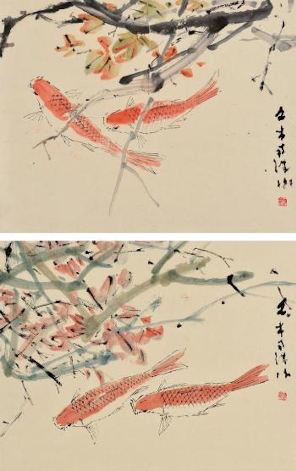 Carps by Chen Wen Hsi