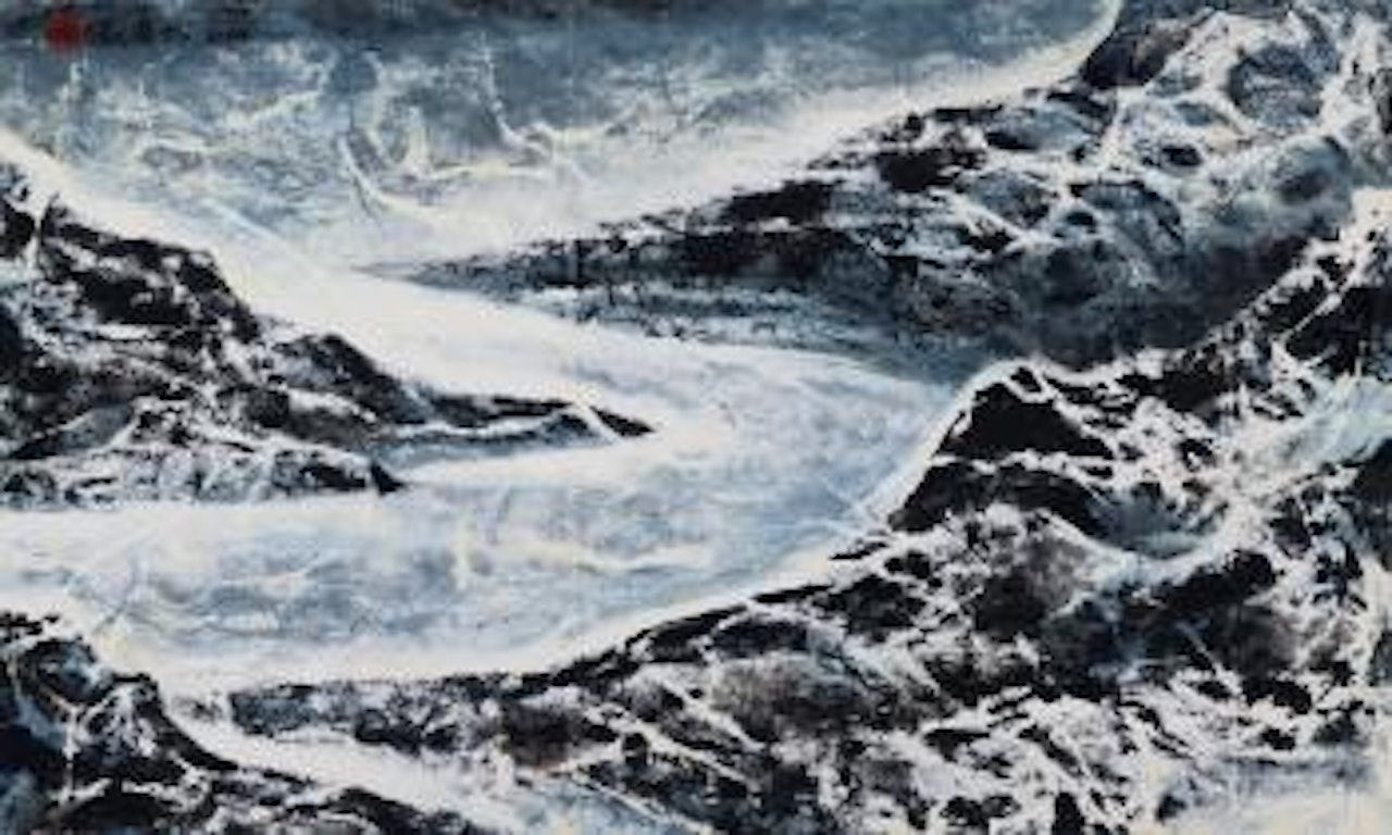 Rhodes Glacier: Tibet Series 31 by Liu Kuo-Sung (Liu Guosong)