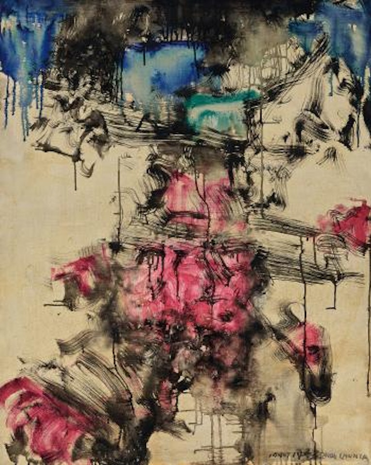 Rock series by Zhou Chunya