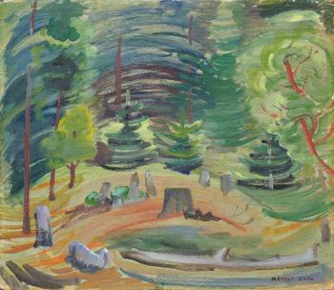 Old and new forest by Emily M Carr