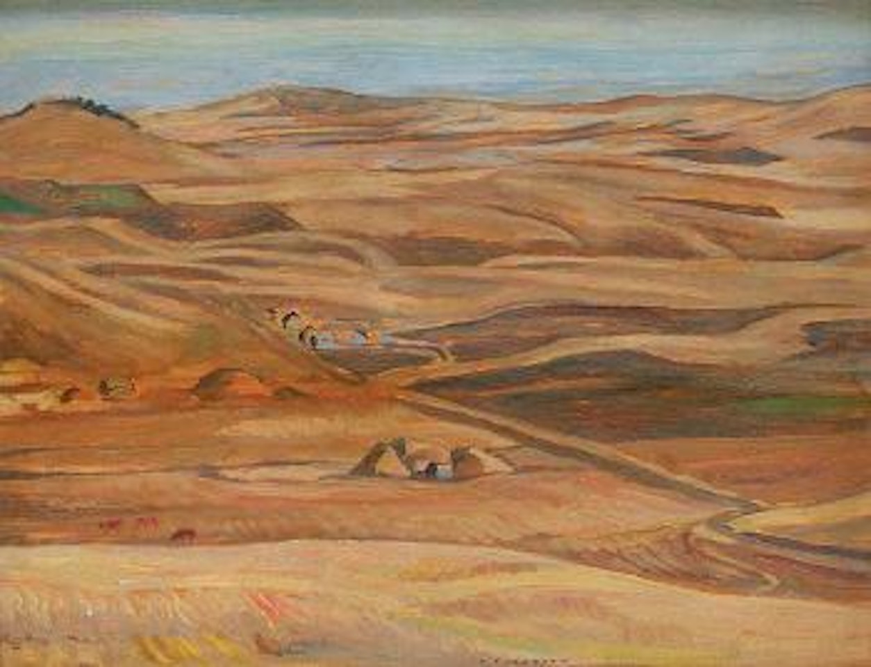 Porcupine Hills, Alberta, October. 1943 by Alexander Young Jackson