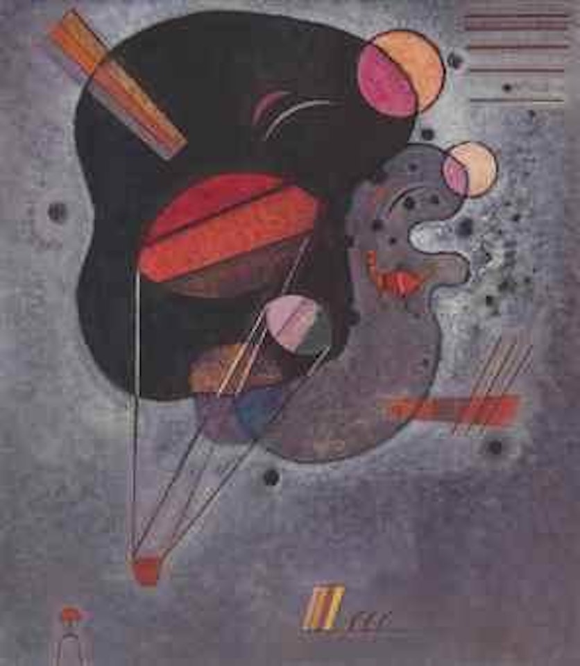 Schwebender Druck by Wassily Kandinsky