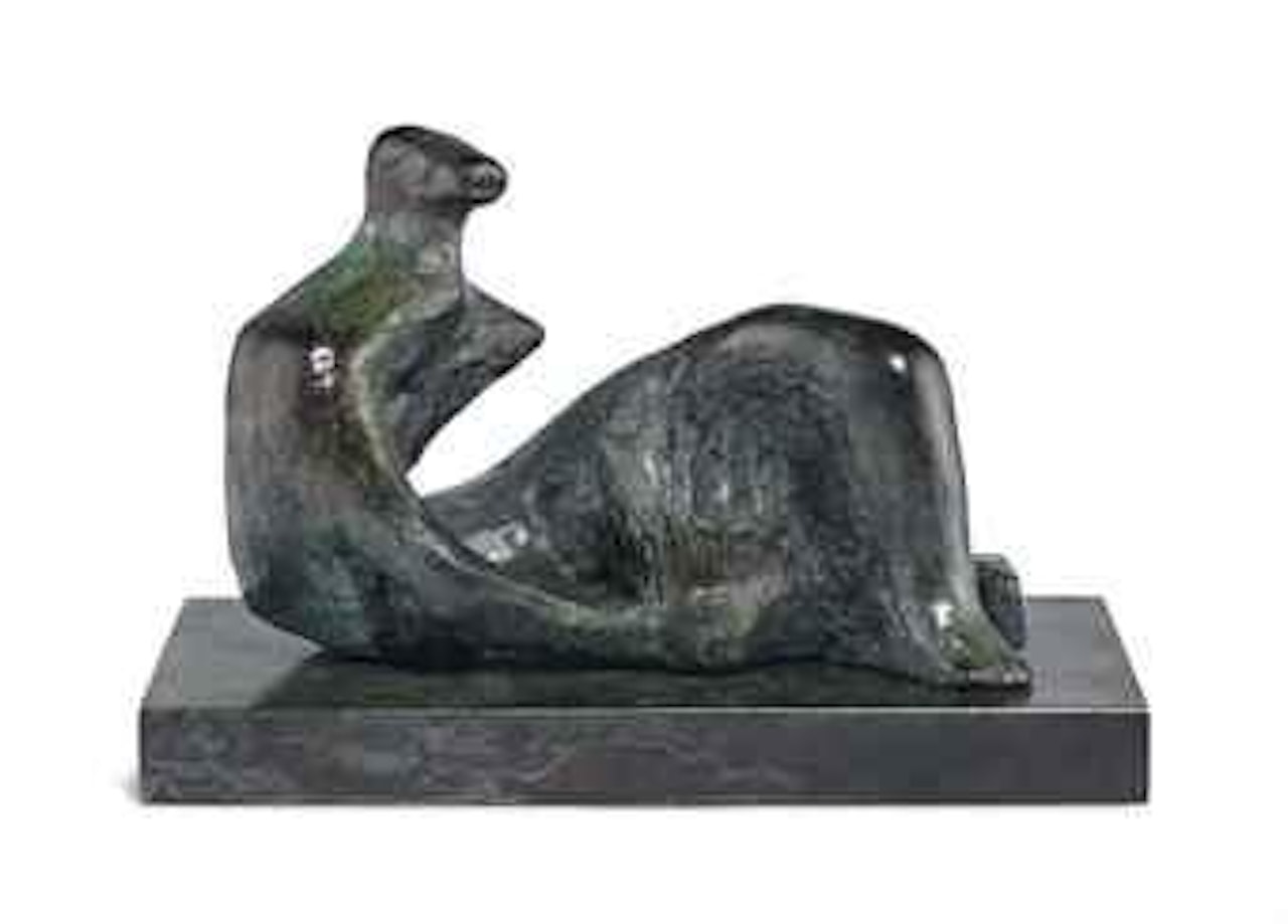 Draped Reclining Figure: Knee by Henry Moore