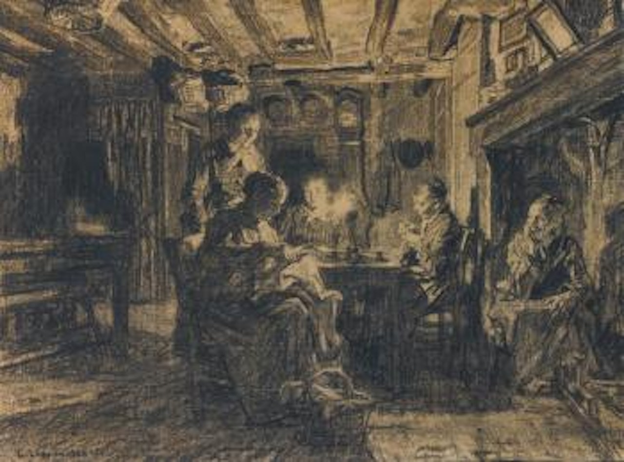 Couturières by Léon Augustin Lhermitte