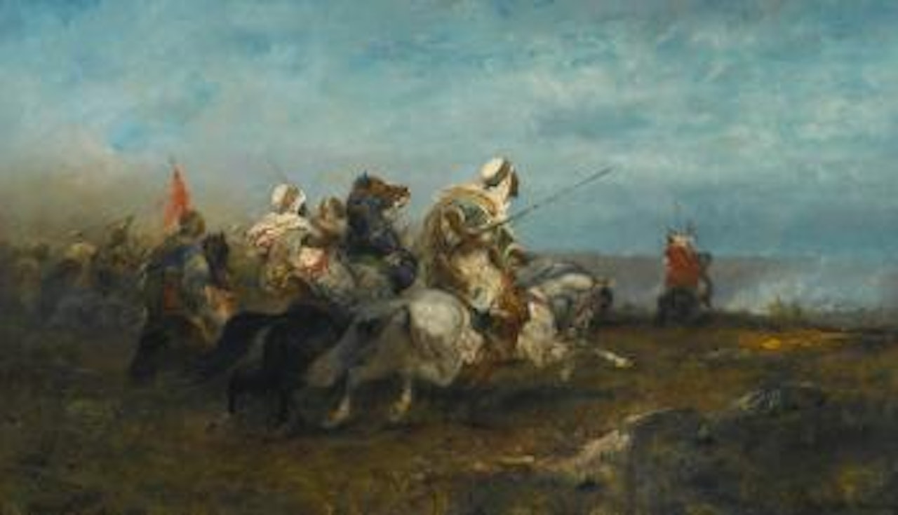The advance by Adolf Schreyer