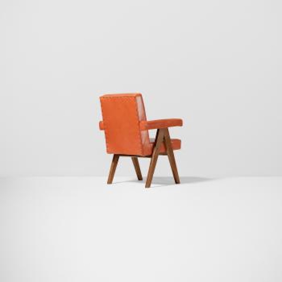 Committee armchair from the High Court, Chandigarh by Pierre Jeanneret
