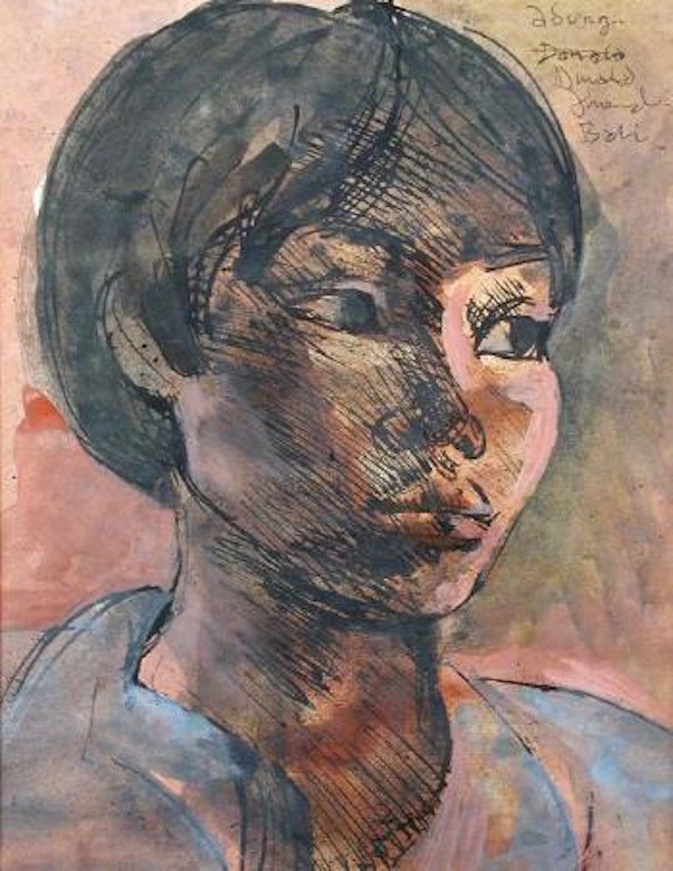 Portrait of Adung, a Balinese youth by Donald Stuart Leslie Friend