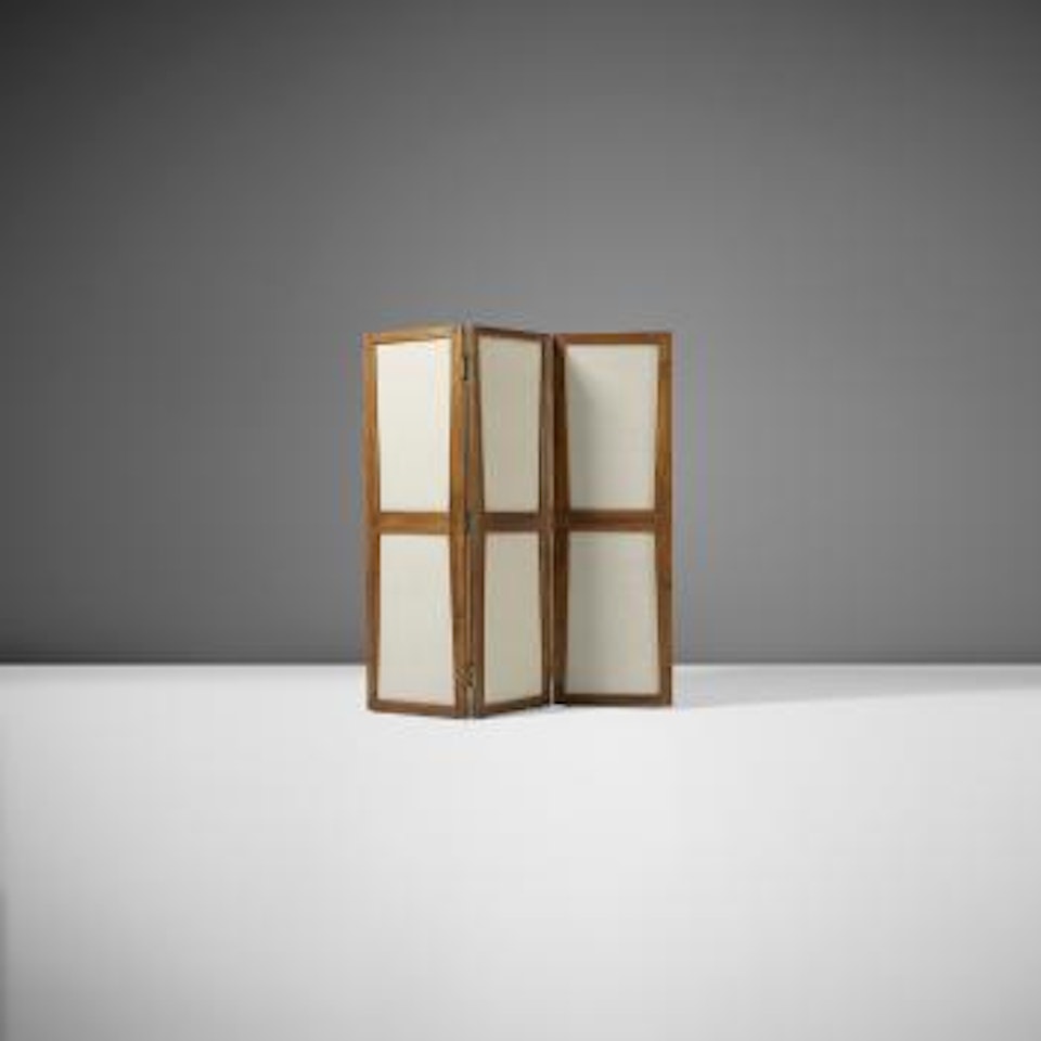 Folding screen from the Administrative buildings, Chandigarh by Pierre Jeanneret