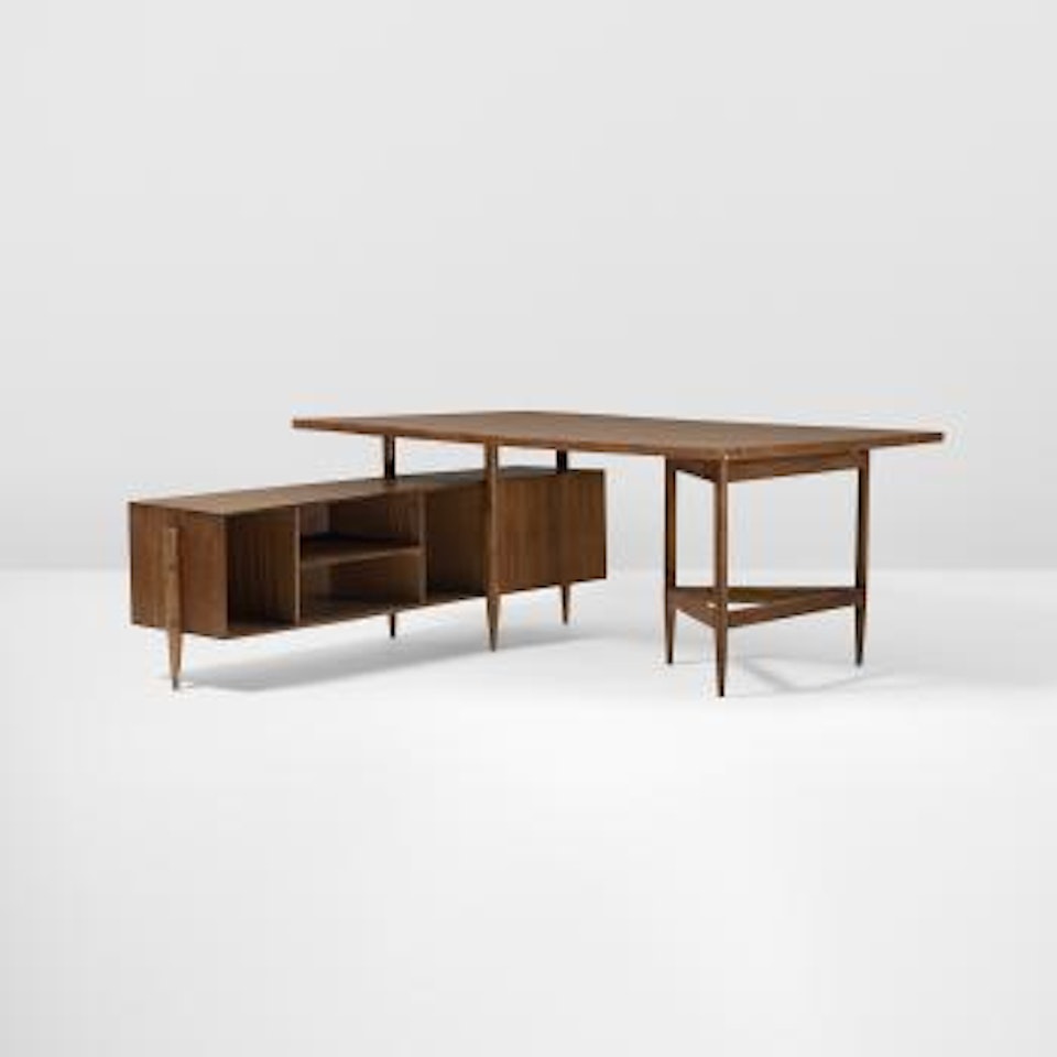 Demountable desk from the High Court, Chandigarh by Pierre Jeanneret