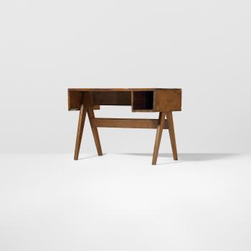 Work table from the Administrative Buildings, Chandigarh by Pierre Jeanneret