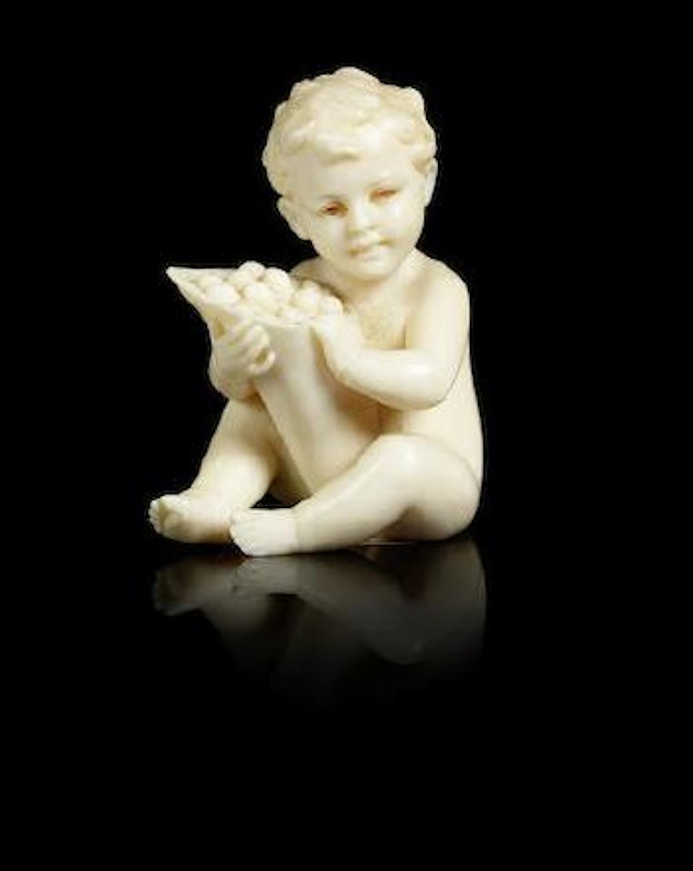 Boy with Cornucopia by Ferdinand Preiss