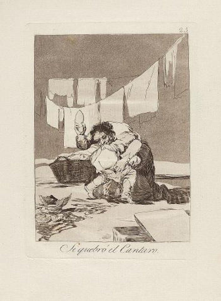 Si quebró el Cantaro by Francisco José de Goya